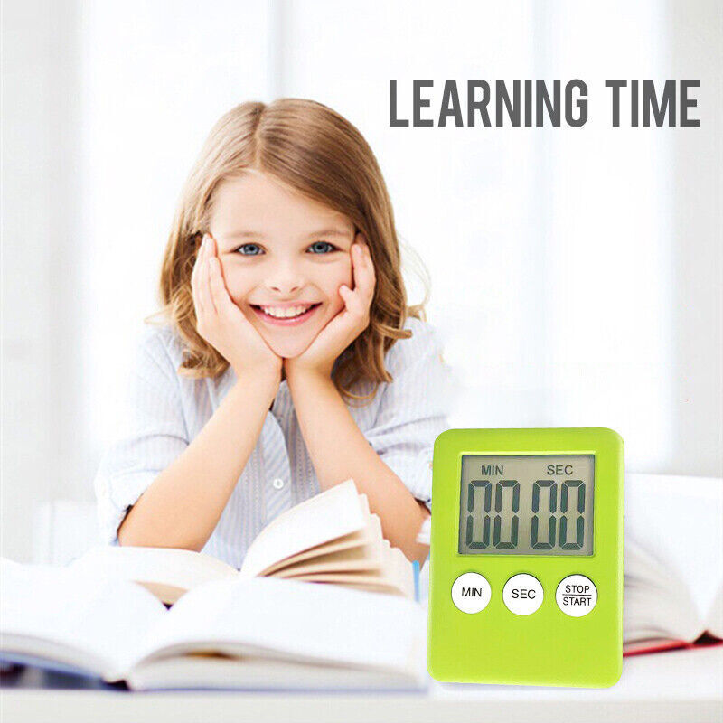 Magnetic Kitchen LCD Timer with Countdown Function