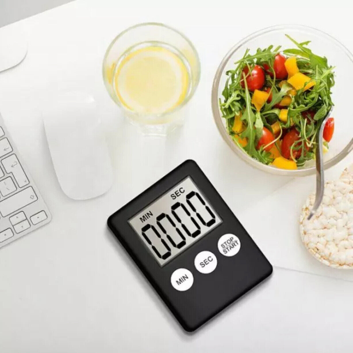 Magnetic Kitchen LCD Timer with Countdown Function