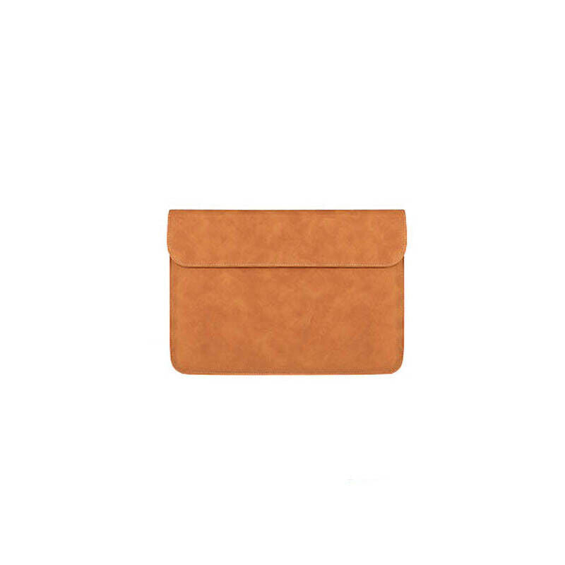 PU Leather Laptop Sleeve with Magnetic Closure for 13"–15.4" Devices