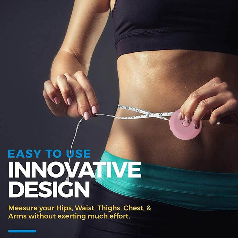 1.5m Retractable Soft Tape Measure with Lanyard for Sewing