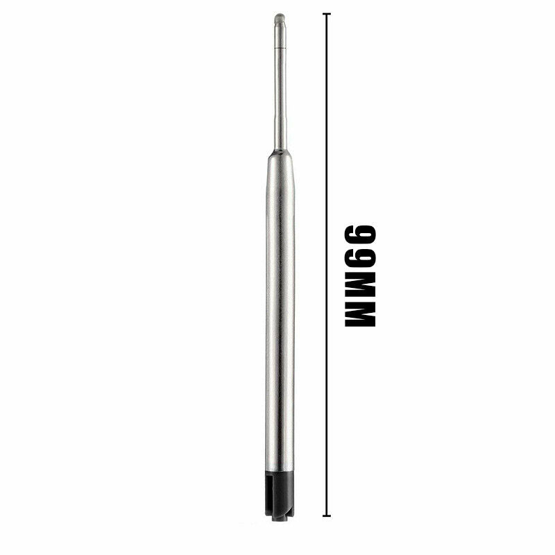 10 Pcs Black Ballpoint Pen Refills Medium Point