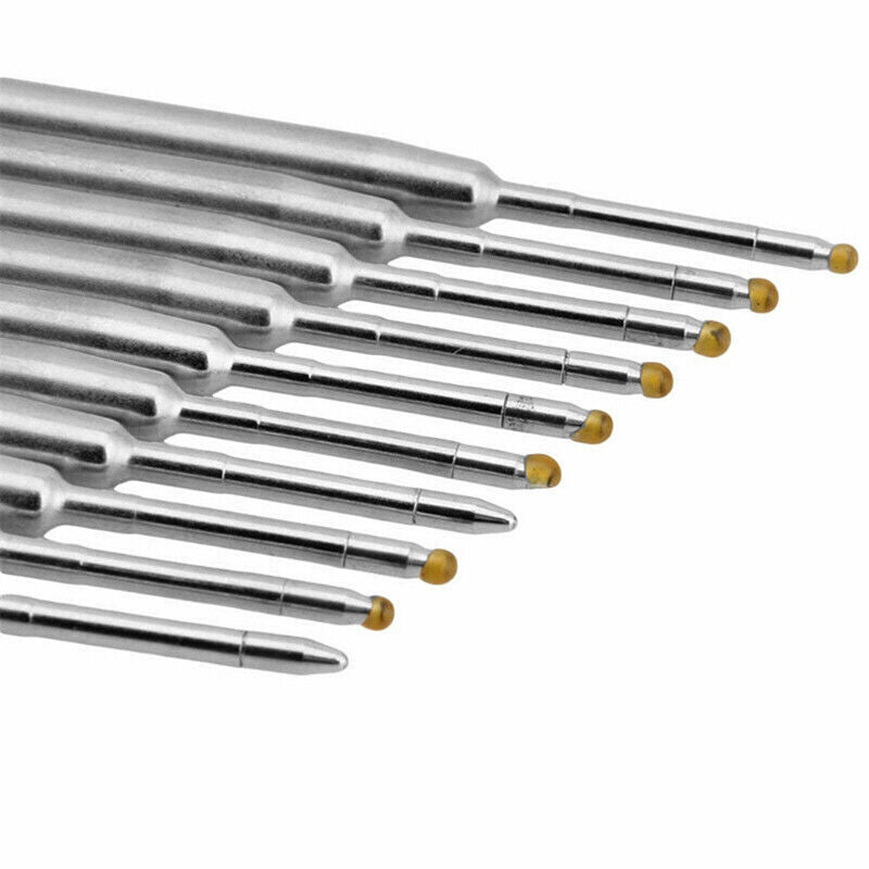 10 Pcs Black Ballpoint Pen Refills Medium Point
