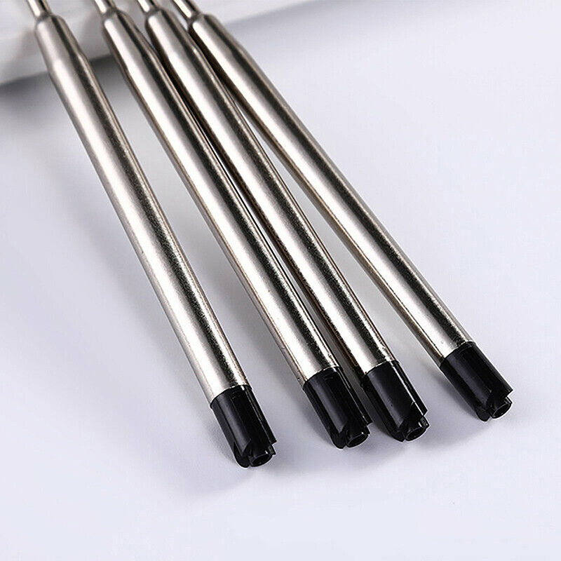 10 Pcs Black Ballpoint Pen Refills Medium Point