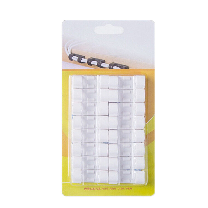 Self-Adhesive Cable Clips Cord Organizer 20-60 Pcs