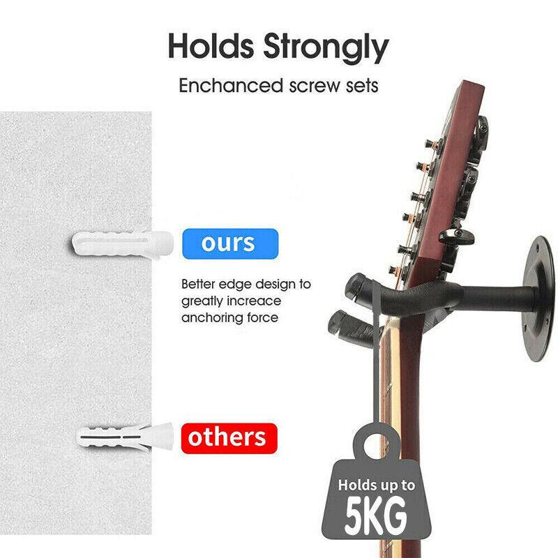 Padded Guitar Wall Mount Hanger Hook