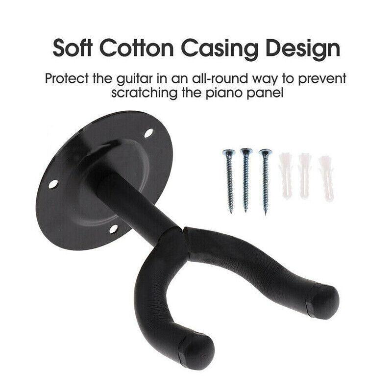 Padded Guitar Wall Mount Hanger Hook