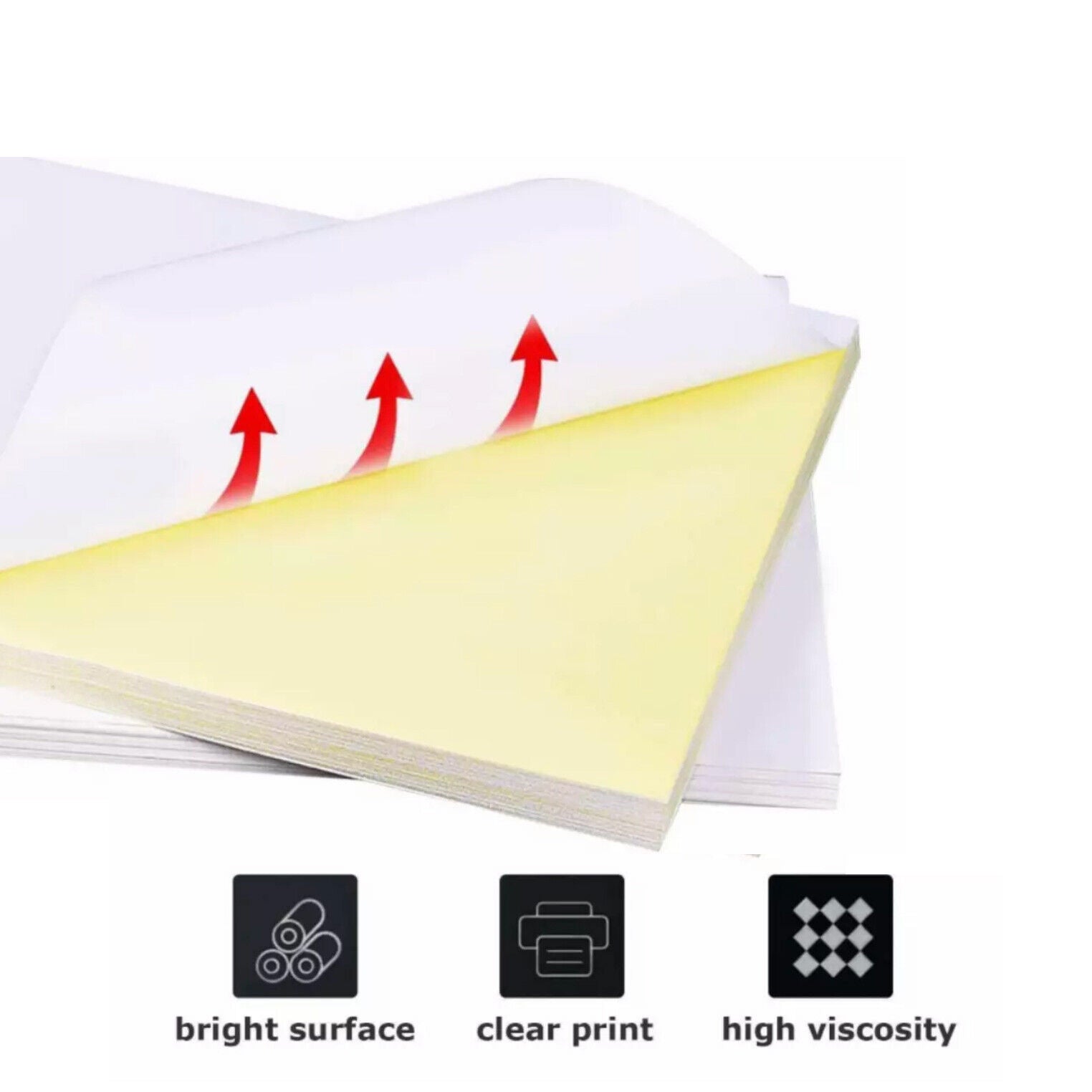 A4 Self Adhesive Sticker Paper Sheet Label Laser Inkjet Print Mailing Address