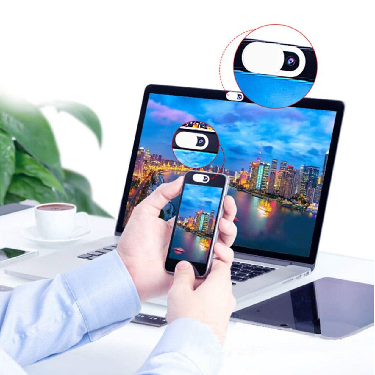 3pcs Ultra-Thin Webcam Cover Slide for Laptop