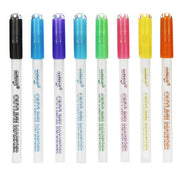 8PCS Multicolored Super Squiggles Outline Marker Pen Set