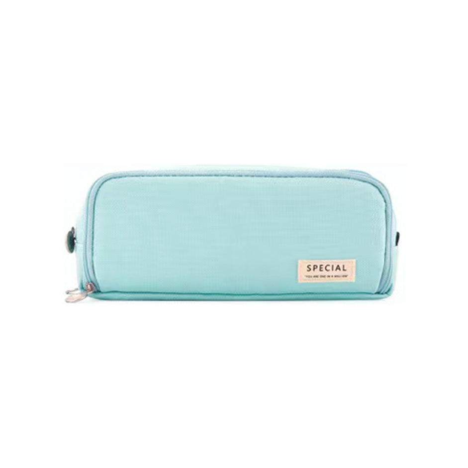 Zipper Pencil Case Large Capacity Foldable with Pockets