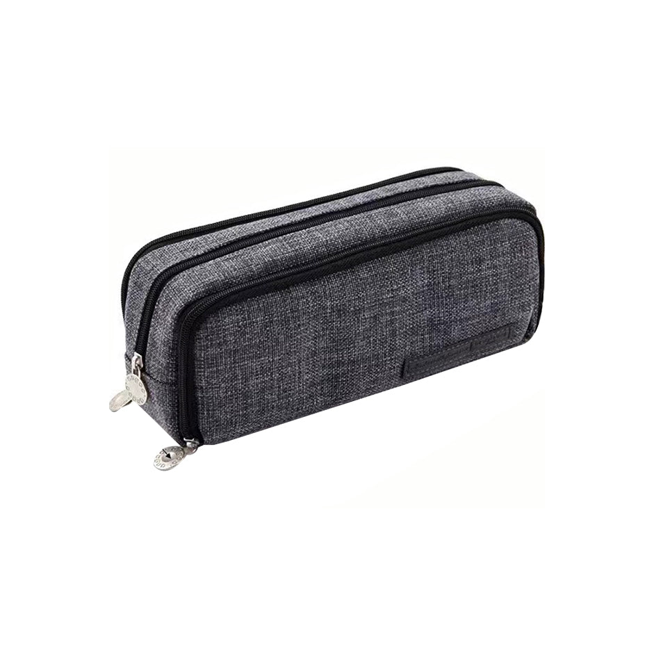 Zipper Pencil Case Large Capacity Foldable with Pockets