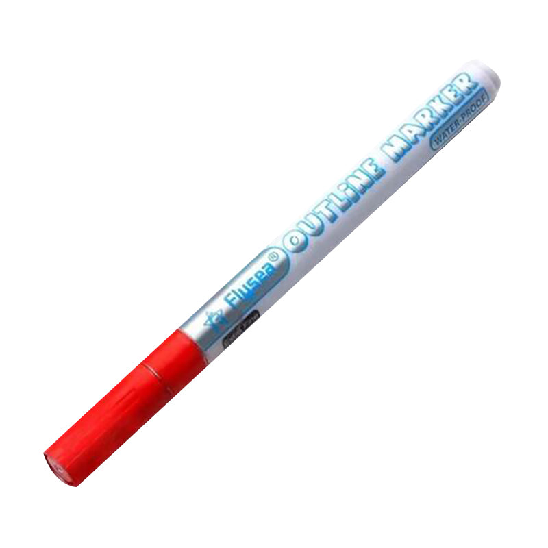 12 Colours Double Line Outline Marker Pens Water-Based