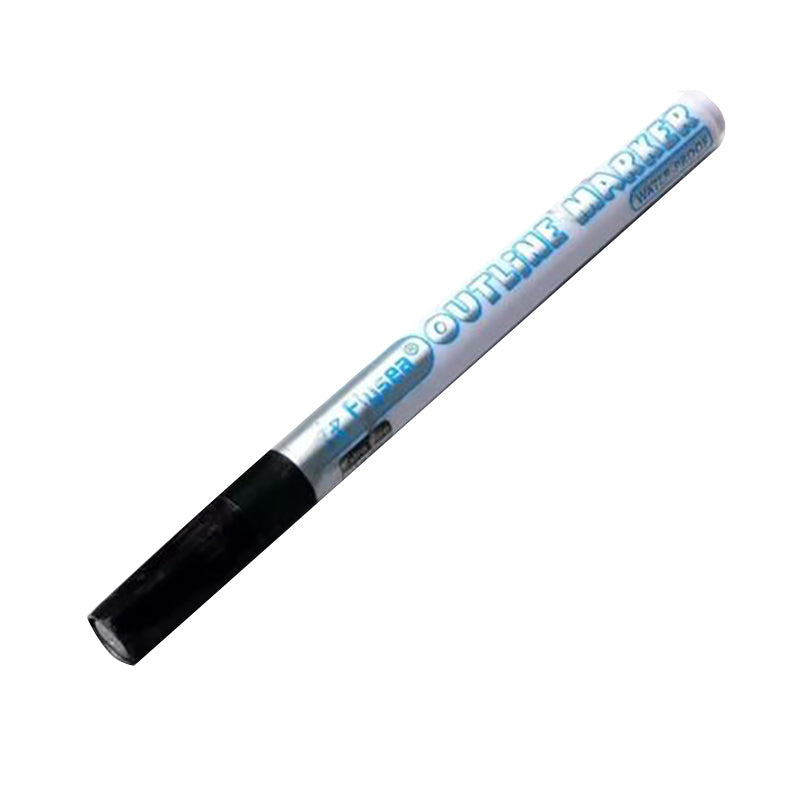 12 Colours Double Line Outline Marker Pens Water-Based