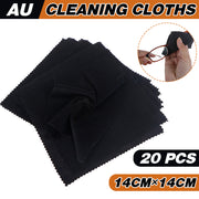 20pcs Microfiber Cleaning Cloths for Glasses Phone