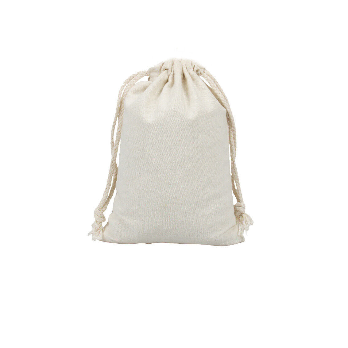Canvas Drawstring Bags in Bulk Calico Cotton