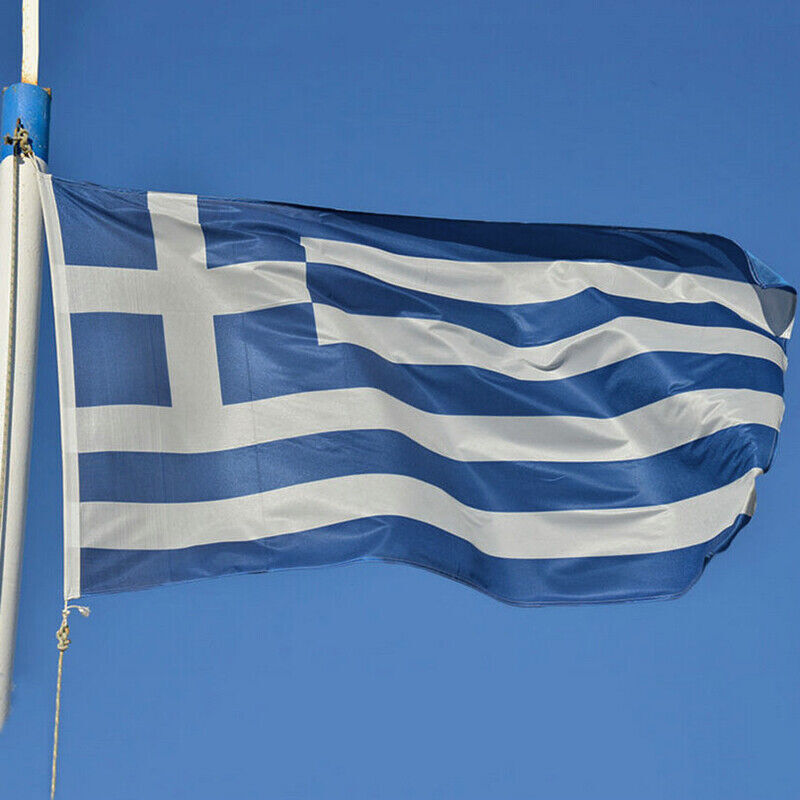 Greece Flag 150x90cm Polyester Outdoor Banner