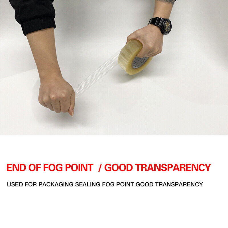 6–48 Rolls Clear Packing Tape 48mm x 100m Strong Hold