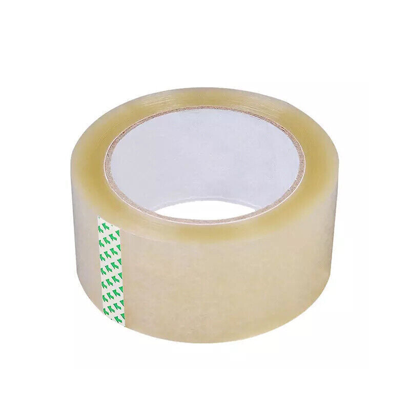 6–48 Rolls Clear Packing Tape 48mm x 100m Strong Hold
