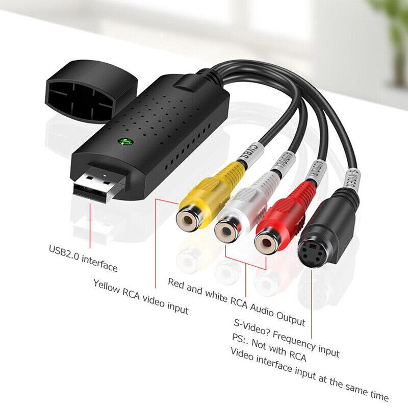USB Video Grabber Capture Card VHS to Digital