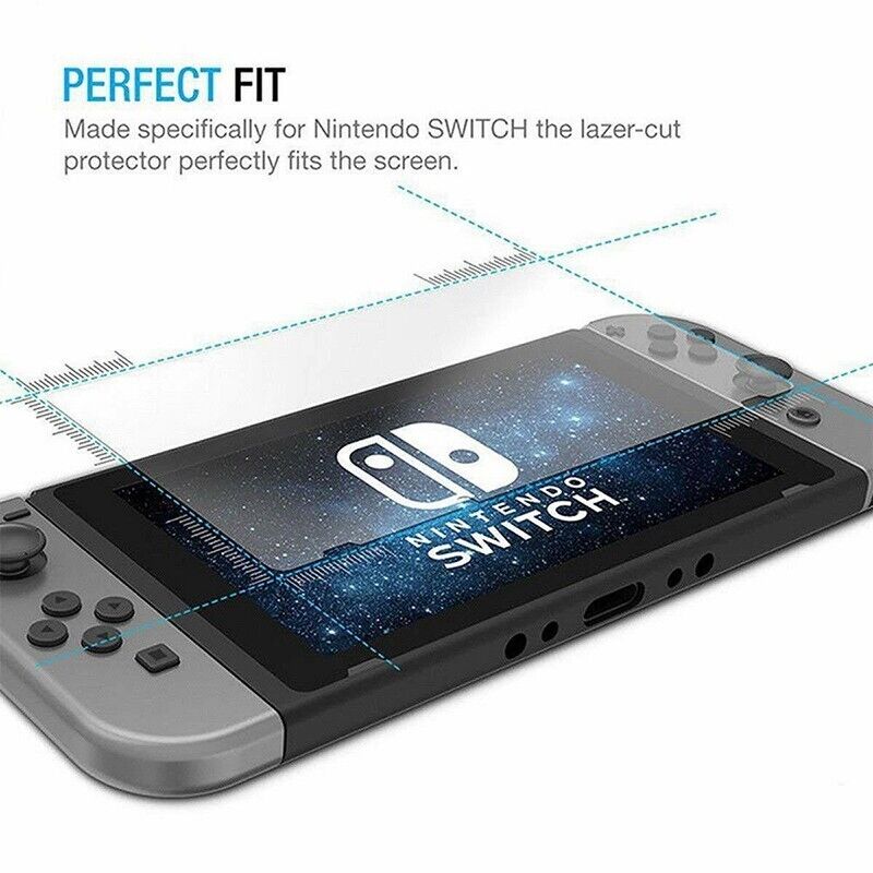 2 Pcs Nintendo Switch Screen Protector 9H Tempered