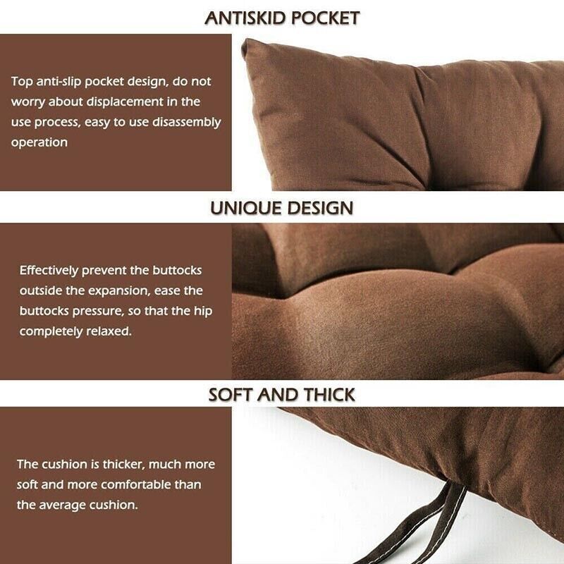 Square Seat Cushion 35x35cm Soft Chair Pad