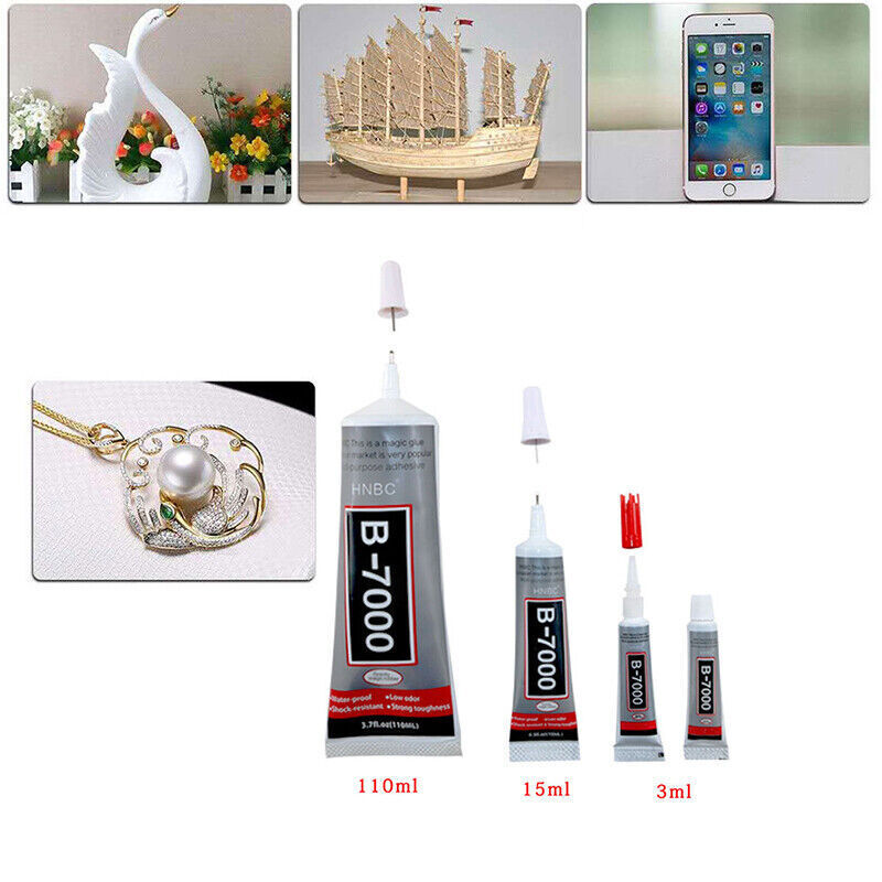 Rhinestone Glue Multi-purpose B-7000 Adhesive Jewelry Nails Glass Phone