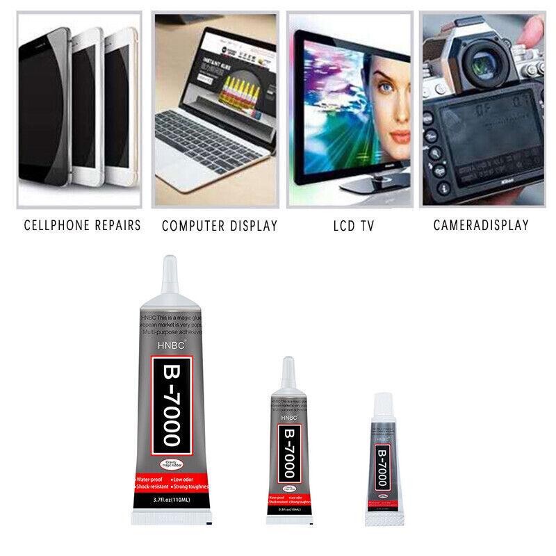 Rhinestone Glue Multi-purpose B-7000 Adhesive Jewelry Nails Glass Phone