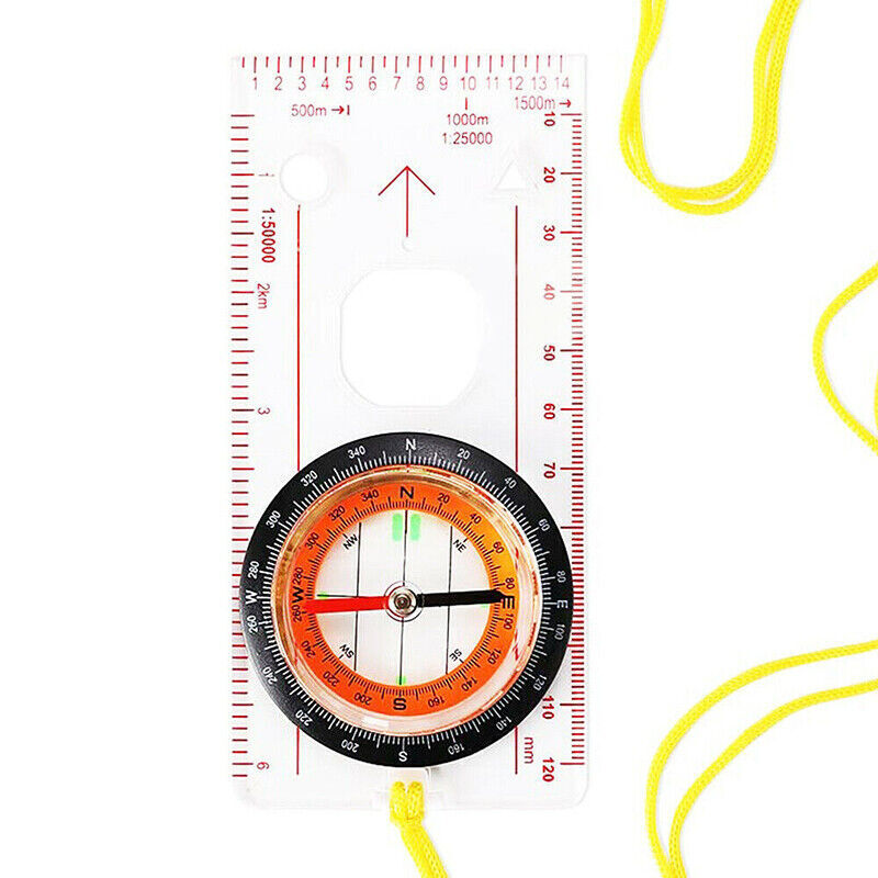 Orienteering Baseplate Compass for Hiking Camping