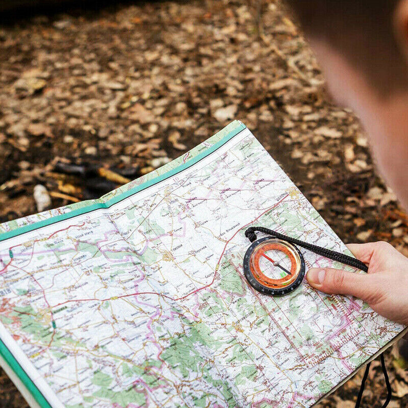 Orienteering Baseplate Compass for Hiking Camping