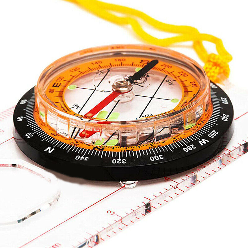 Orienteering Baseplate Compass for Hiking Camping