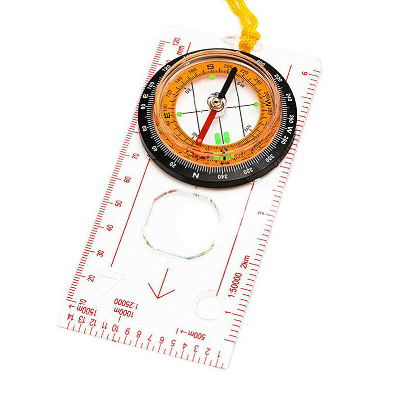Orienteering Baseplate Compass for Hiking Camping