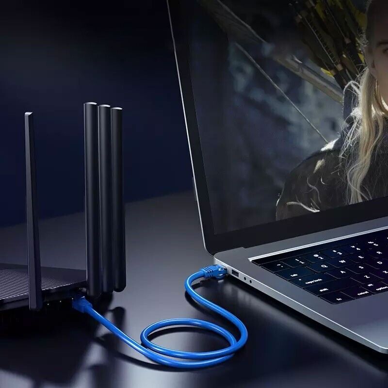 Ethernet LAN Cable CAT6 1000Mbps 10M to 50M