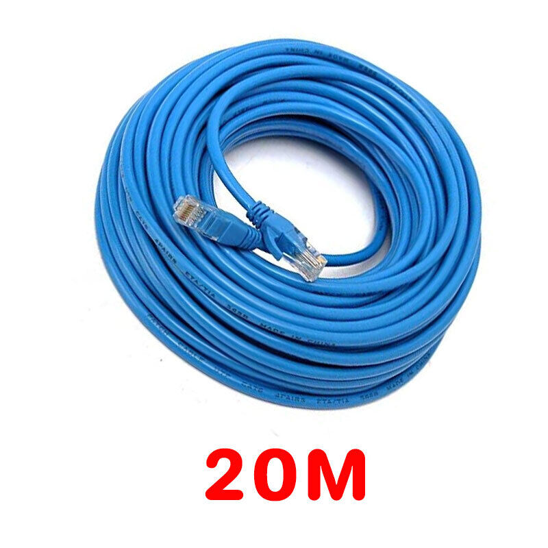 Ethernet LAN Cable CAT6 1000Mbps 10M to 50M