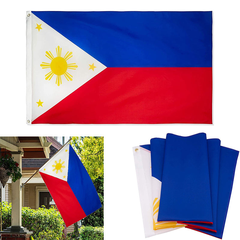 Philippines Flag Heavy Duty Outdoor 90x150cm