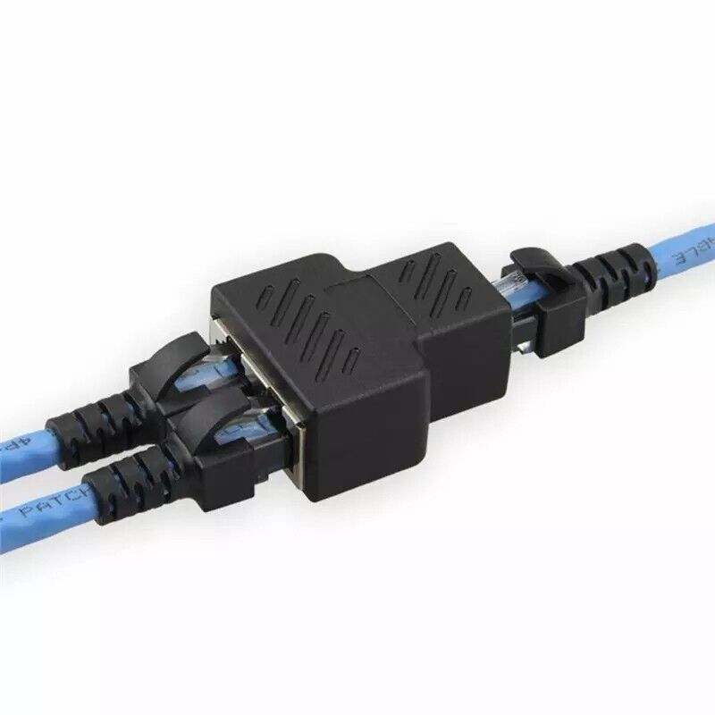 RJ45 Network Splitter Adapter for Cat5 to Cat7