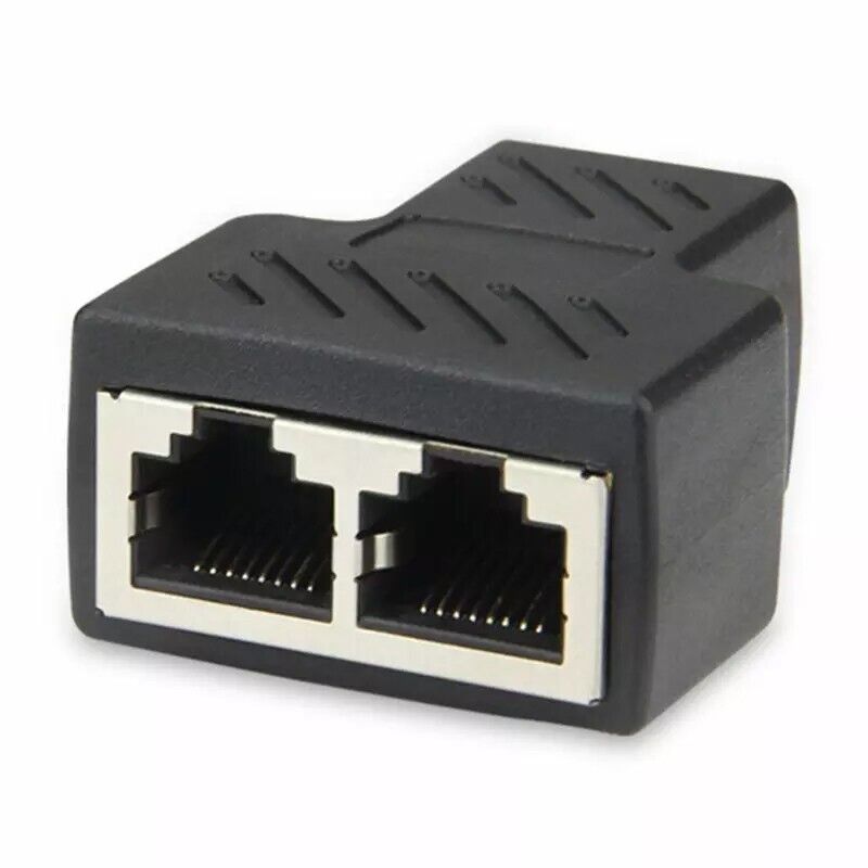 RJ45 Network Splitter Adapter for Cat5 to Cat7