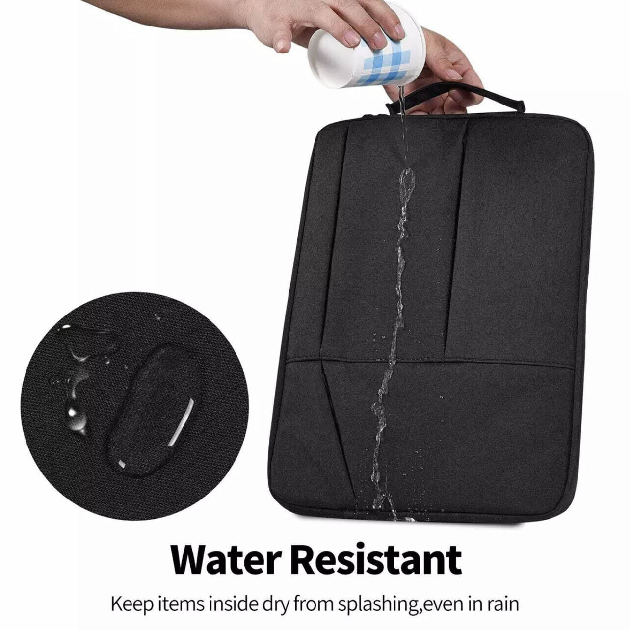 Laptop Sleeve Travel Bag Carry Case for MacBook Air Pro 13" 15.6"  Lenovo Dell