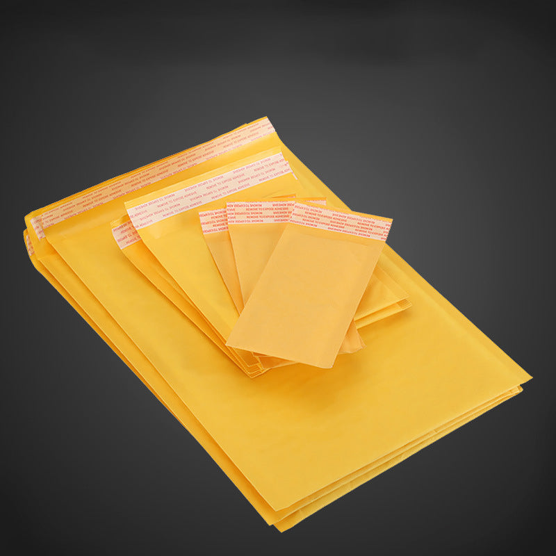 25 Pcs Bubble Mailer Envelopes Kraft Padded Yellow Bags