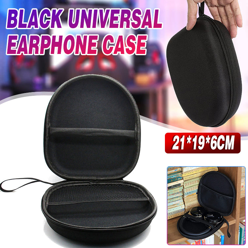 Earphone Case Hard Carrying Box Headphone Storage