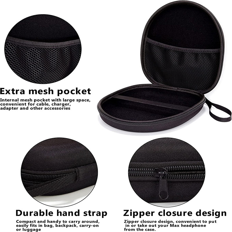 Earphone Case Hard Carrying Box Headphone Storage