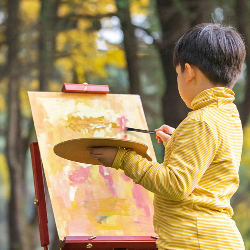 6 Pcs Art Paint Brush Set Nylon Brushes for Acrylic Oil Watercolor