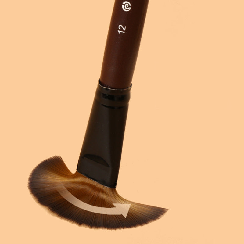 6 Pcs Art Paint Brush Set Nylon Brushes for Acrylic Oil Watercolor