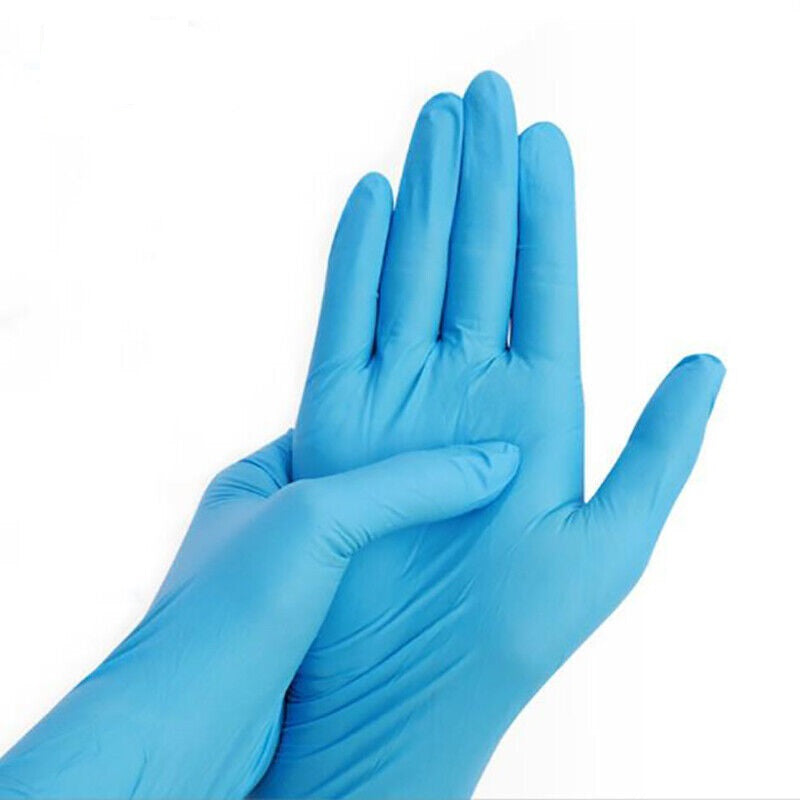 100 Pcs Nitrile Gloves Industrial Disposable Protective Handwear for Work
