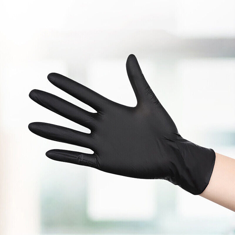 100 Pcs Nitrile Gloves Industrial Disposable Protective Handwear for Work