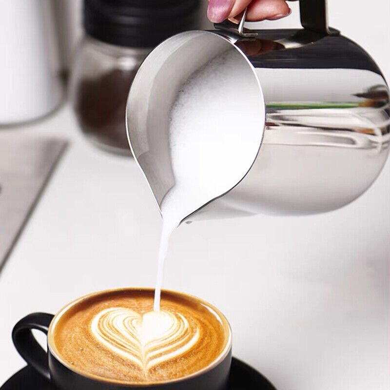 Stainless Steel Milk Frothing Jug for Latte Espresso