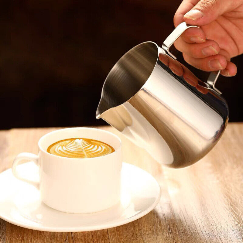 Stainless Steel Milk Frothing Jug for Latte Espresso