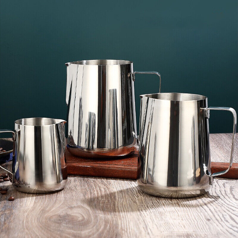 Stainless Steel Milk Frothing Jug for Latte Espresso