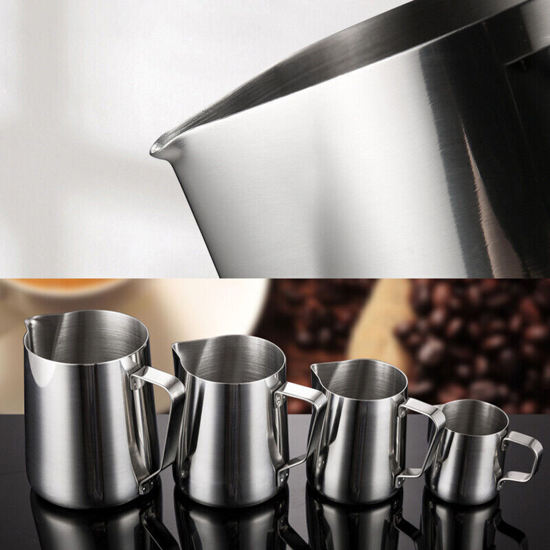 Stainless Steel Milk Frothing Jug for Latte Espresso