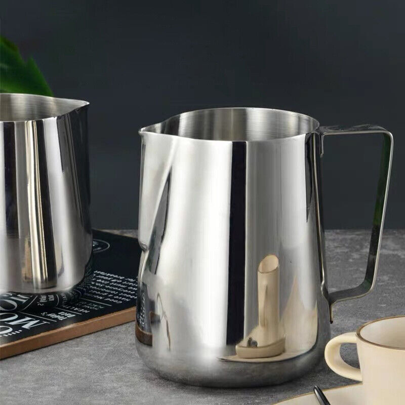 Stainless Steel Milk Frothing Jug for Latte Espresso