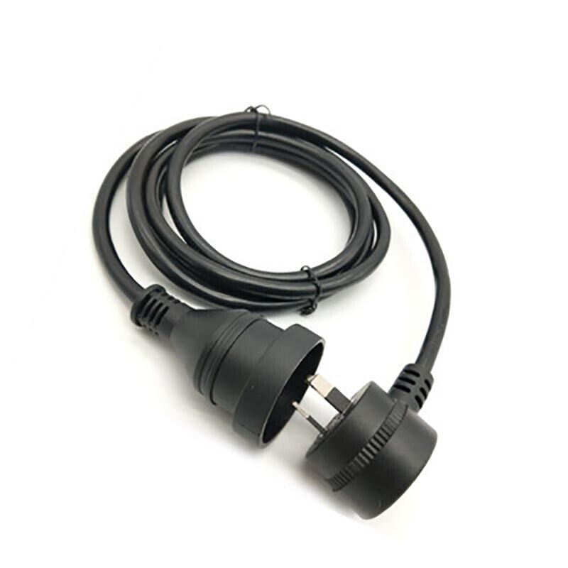 1M Piggyback Extension Cord 240V Power Lead 3-Pin
